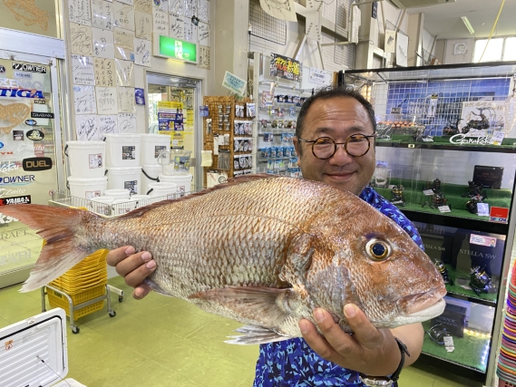 真鯛等の釣果写真
